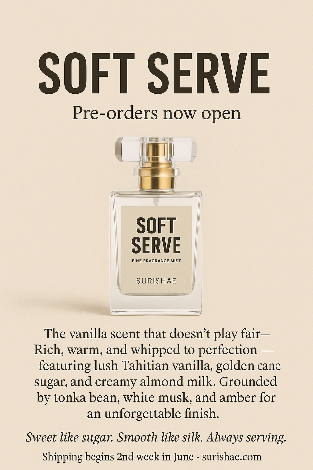 Soft Serve — Fine Fragrance Mist