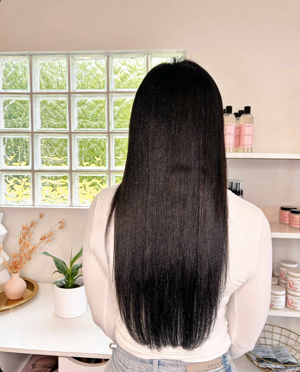 Salon talks with Yolanda Basden: How collagen has helped to strengthen her hair.