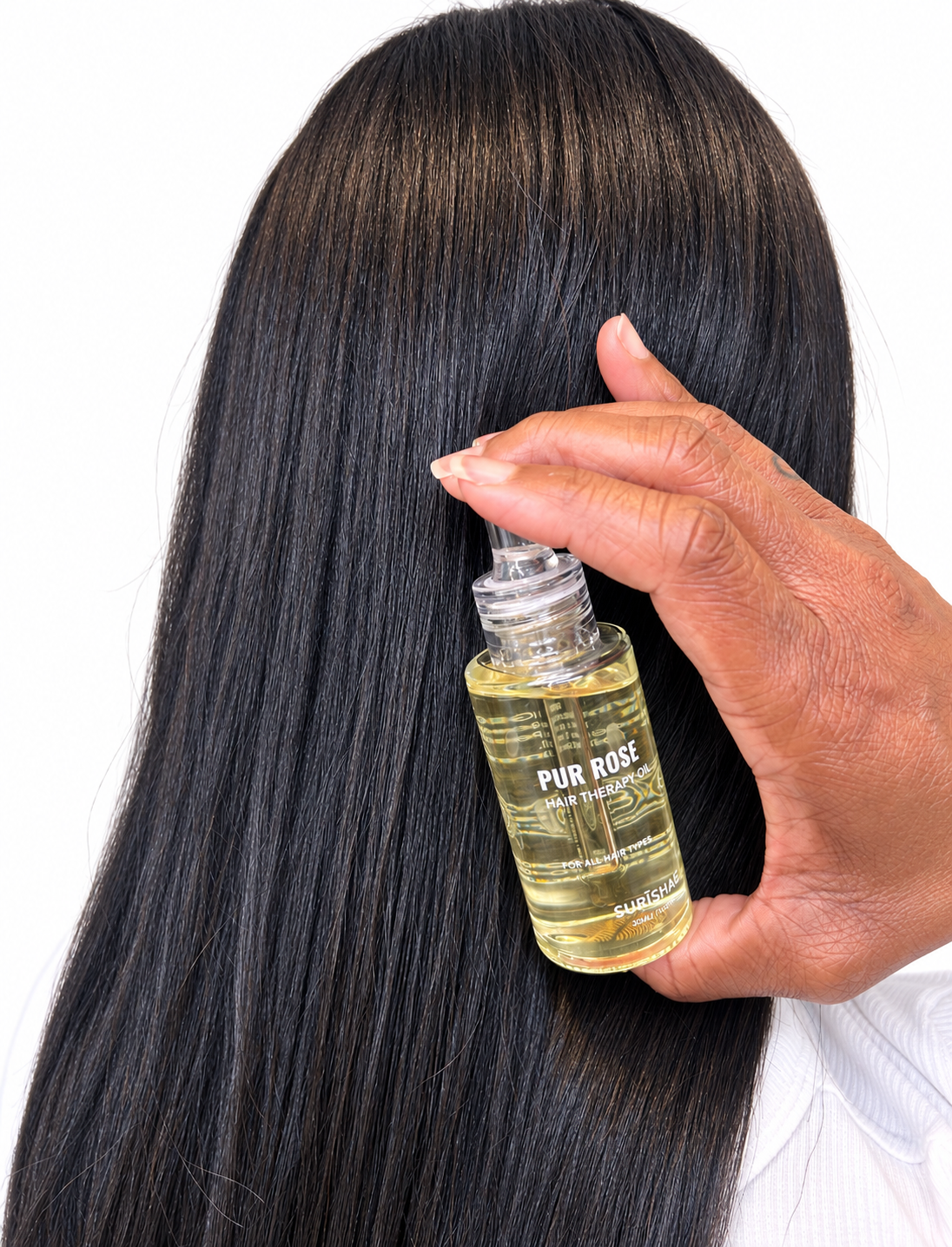 Pūr Rose Hair Therapy Oil